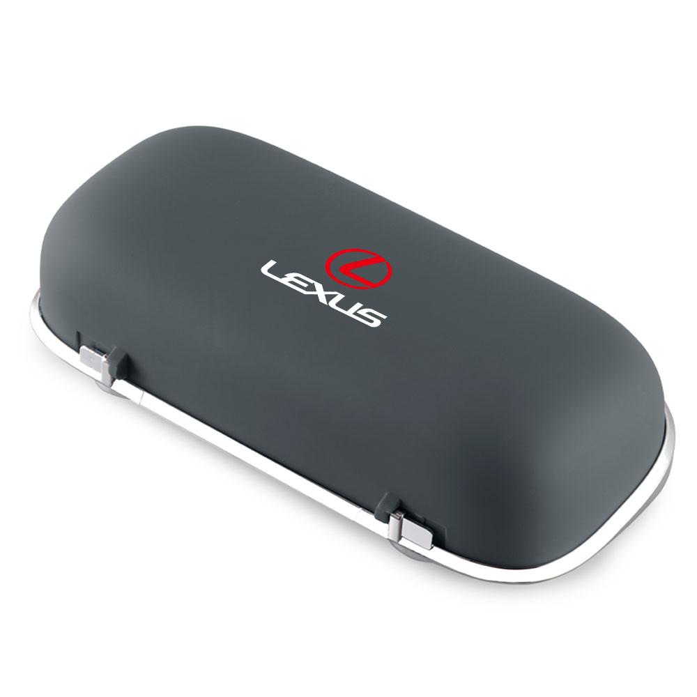 ABS Car Eyeglass Storage Box Visor Sunglasses Bank Card Ticket Clip For Lexus CT200h NX300h RX300 RX330 EX300h F Sport IS RX NX