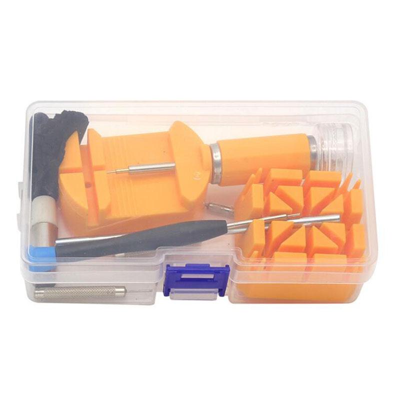 

Watch Repair Tool Set Watch Link Band Slit Strap Bracelet Chain Pin Remover Adjuster Tool Kit for Professional Watchmak Pack of 1