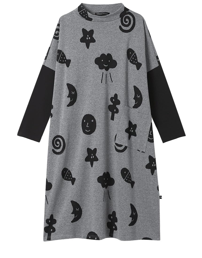 

Wacoal RELAX SLEEP Atsuko Matano Домашняя одежда с длинным рукавом Хлопок до HTX518 ATSUKO MATANO GY LL и Платье-комбинация, 100% (Размеры 3L),