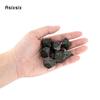 7 Pcs Black Green Metal Dice Maze Hollow Metal Polyhedral Dice Set Suitable for Role-Playing RPG  Board Game Card Game