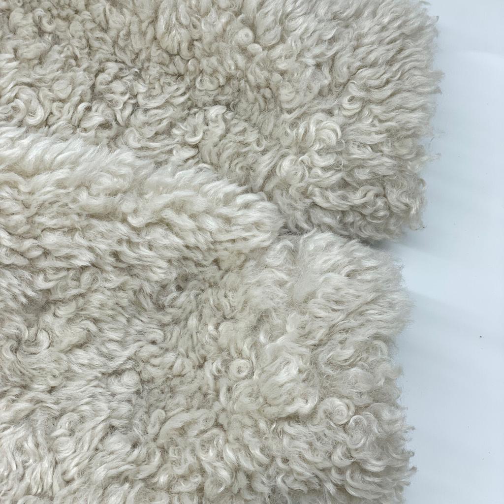 CLANE [xMINAMI TANAKA] 13104-0612 22AW Ivory CURL FUR SHORT COAT Jacket 2 IvoryUsed