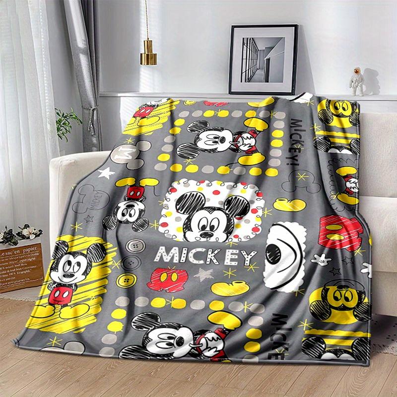 1pc, Cozy Mickey Mouse Home Decor Blanket: Perfect Gift for Bedroom, Living Room, Travel, Camping, Car