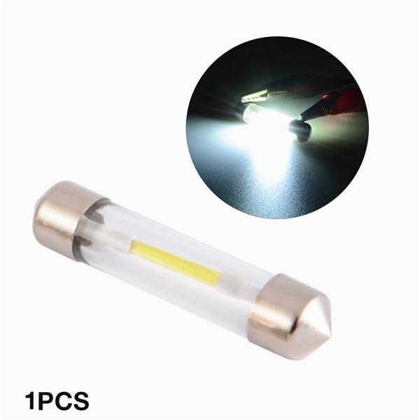 Buy LED C5W COB Glass Car Interior Car Light Trailer Light Reading Dome ...