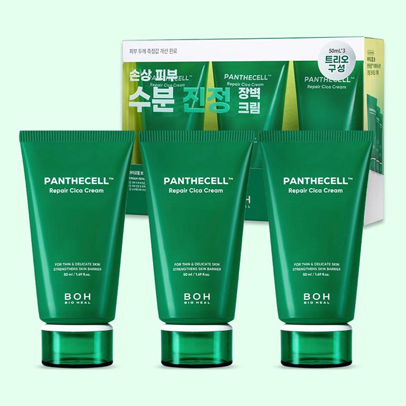 BIOHEAL BOH Пантецелл Регенерирующий Цика-крем 50 мл × 3 (Тип трубки)