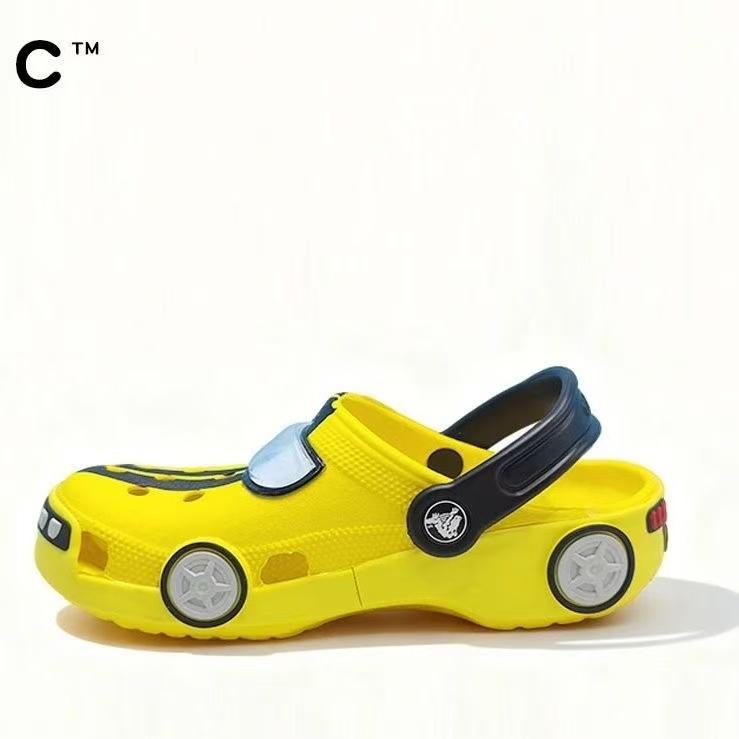 Crocs Classic Autonomous Vehicle Bumblebee Kids Shoes Unisex Sandals & Flip-Flops 24-25(C8) жёлтый