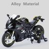 1/12 BWM S1000RR M Version Racing Motorcycle Model Diecast Alloy Metal Cross-country Motorcycle Model Sound Light Childrens Toy Gift