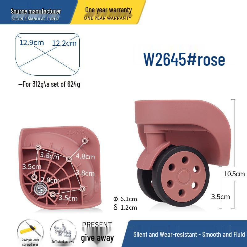 Rodas de Substituição Universal para Malas e Malas de Trolley