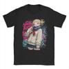 Himiko Toga My Hero Academia Trending TShirts Sweet Smile 100 Cotton Tshirt for Male Awesome Big Size Short Sleeve Clothes