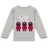 Squid Game 3D Printed Long Sleeved T-shirt  Game Picture Unisex Y449