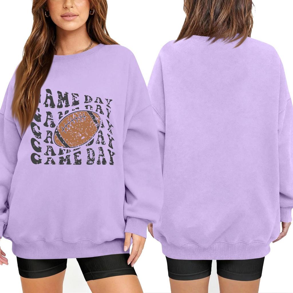 Unisex Lightweight Long Sleeve Neck Sweatshirt with Fashion Print for Everyday Wear