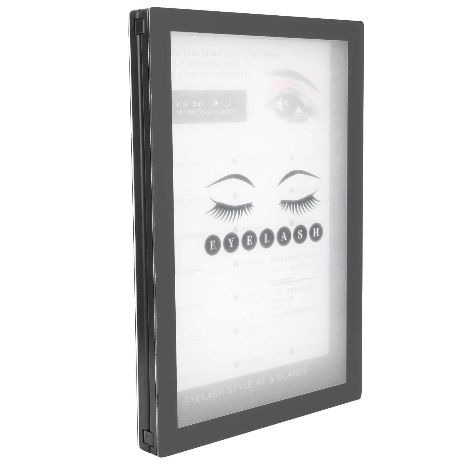 

Eyelash Storage Box Sample Display Protective Dustproof Waterproof Case for Eyelash Shop
