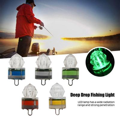 Lampada da Pesca Subacquea Impermeabile LED Colorato Attira Pesci Luce Immergibile Lancio Profondo