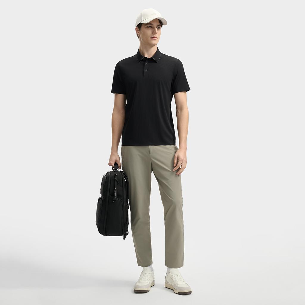 FILA Polo Shirt Men's Jet Black F11M522114F-BK