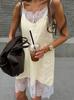 European and American new suspender lace dress design sense temperament fashion leisure commuting
