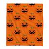 Halloween Pumpkin Throw Blanket for Couch Sofa - Cozy Decorative Blanket for Holiday Warmth