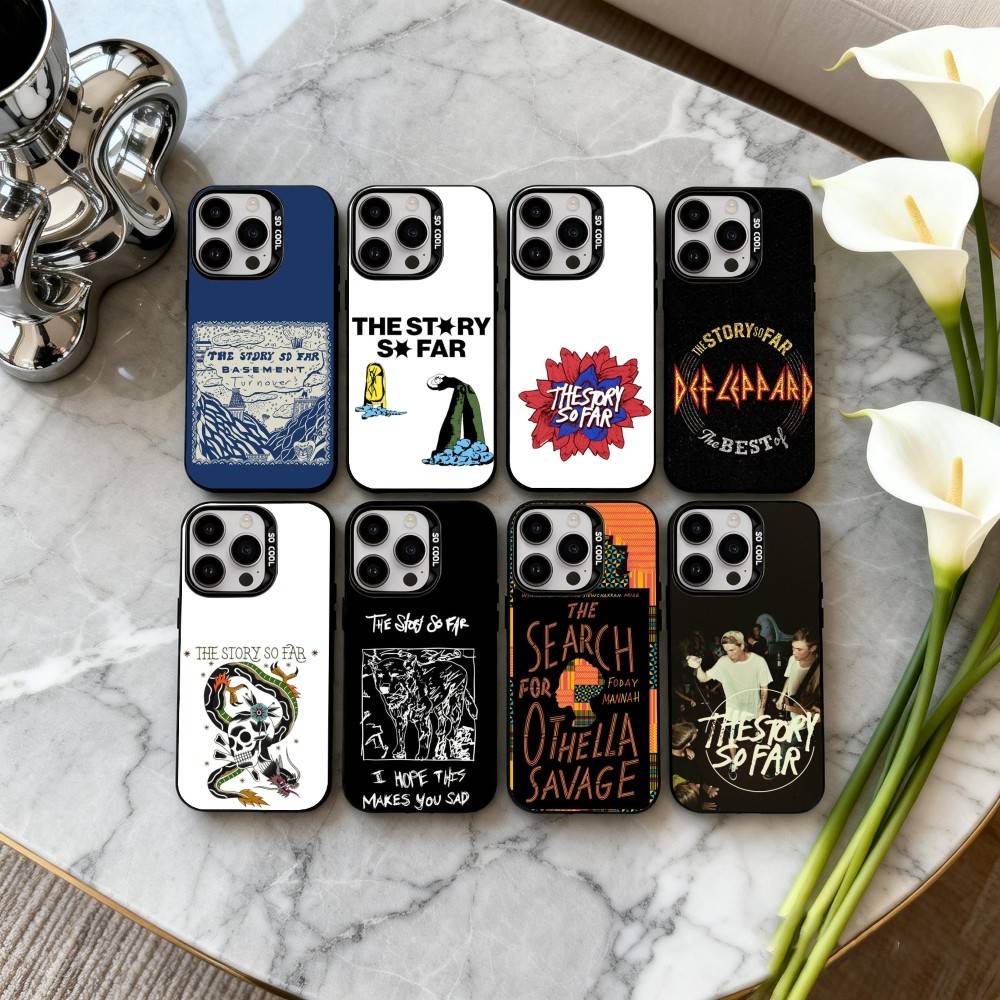 T-The S-Story S-So Far Band Phone Case For iPhone17,16,15,14,13,12,11 Plus,Pro Max Candy Silver Plated Inside Cover