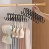 3Pcs Space Saving Women Storage Bra Hanger Stainless Steel Tie Belt Hanger  Wardrobe