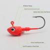 Fish Head Jig: 40g/45g Soft Bait for Long Cast, Sea Bass & Bass Lure