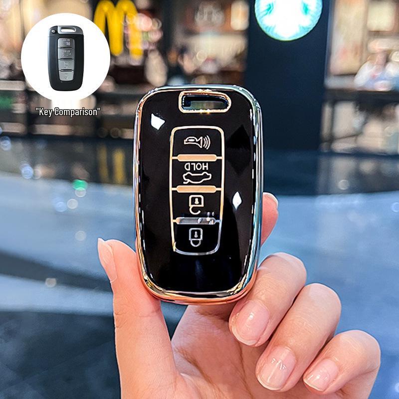 

Fits Hyundai Sonata, ix35, Kia Prado, Magotan, and other women s car key cases and buckles.