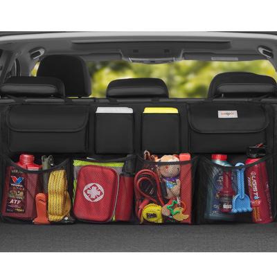 Trunk Storage SURDOCA Car Seat Back Pocket with Large Stable Velcro Easy Suitable for and Car Back Seat Storage Bag - Capacity, Design, Closure,