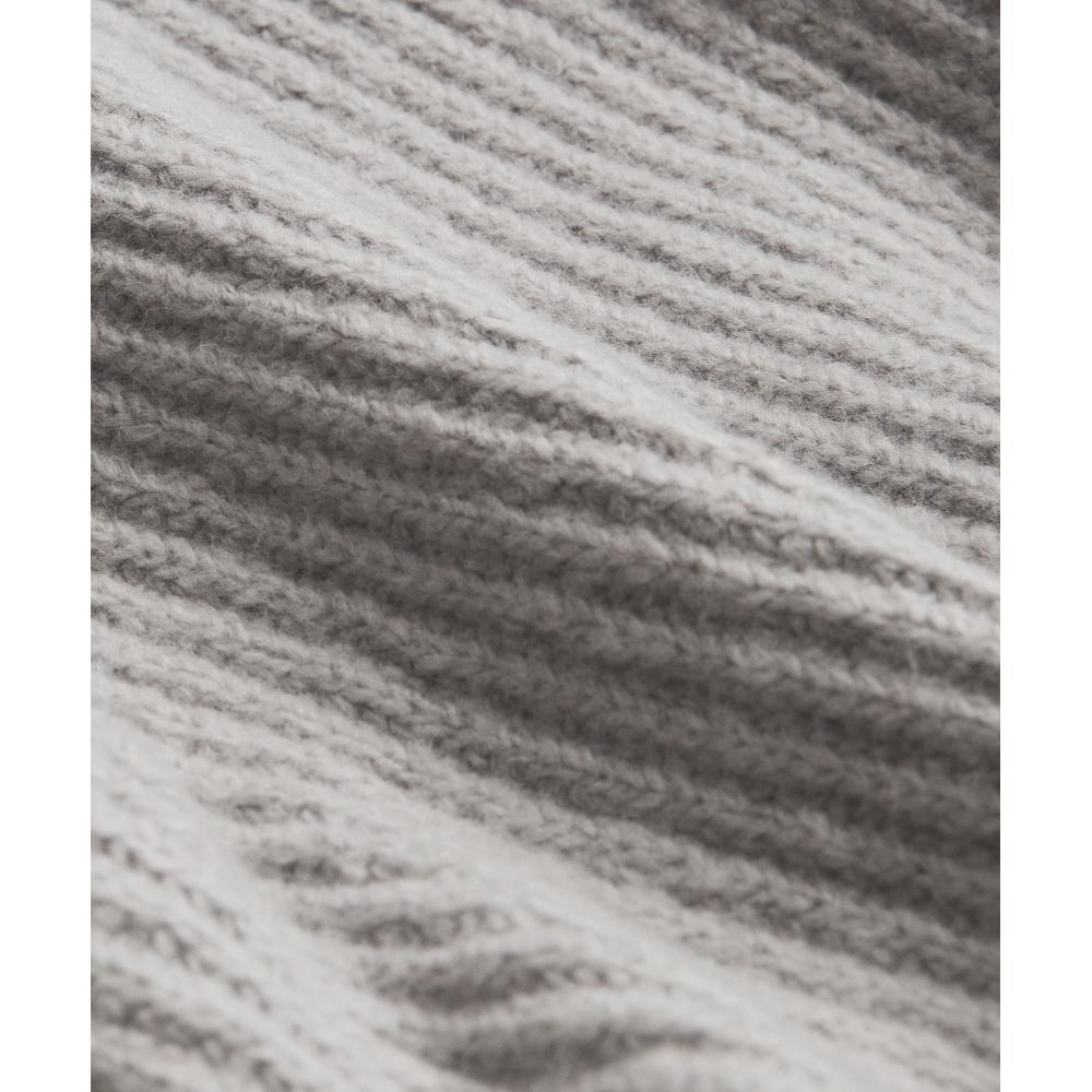 Lululemon Brushed Cotton Reversible Crossover Sweater Silver Drop