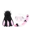 Profesionální potápěčská maska šnorchl ploutve ploutve panoramatické širokoúhlé šnorchlovací vybavení s ploutvemi pro potápění