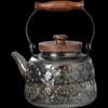 Wutuo Ruyi Style Glass Teapot with Top Handle