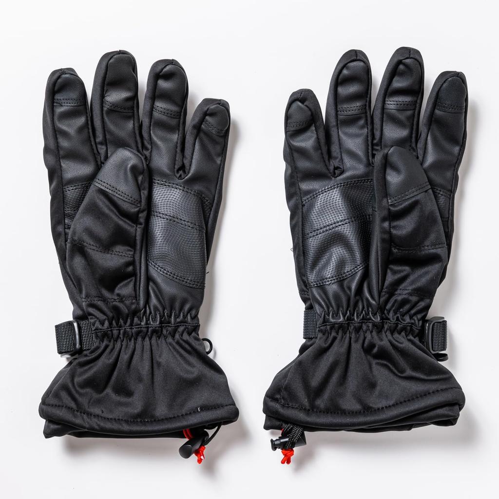 Mănuși de iarnă Laughter Dublu Impermeabile, Negru, Mărime Mare, KN-W4