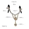 Sexy Nipple Clamp Labia Clip Combination Suit Breast Bell Pendant Adult Sex Tools Couple Passion Alternative Passion