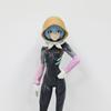 Straw Hat Ayanami Rei Anime Figure EVANGELION Black Battle Suit Model Toy Combat Suit Action Figure Collection Gift