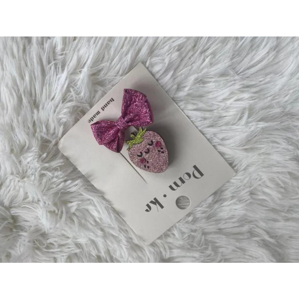 Doll Hair Pins Doll Accessories Big Head Bjd Doll Wig Clips Mini DIY Hair clips for Blythe doll Cotton Plush Doll Hair Pins