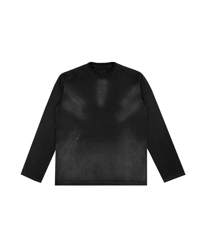 BLR Rain Destroyed Gradation Bleached Long Sleeve