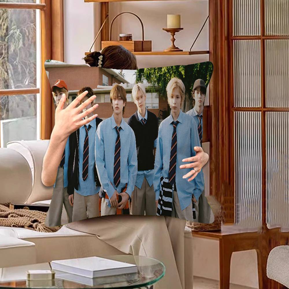 Kpop R-rIIZE Cushion Cover Inches Farmhouse Decor Home Throw Pillow Covers For Couch Decorations