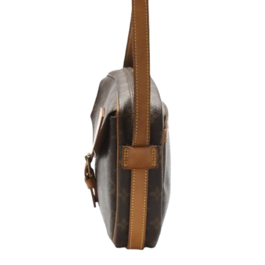 Louis Vuitton Monogram Geneufeille Shoulder Bag Monogram Canvas Brown M51227 Used