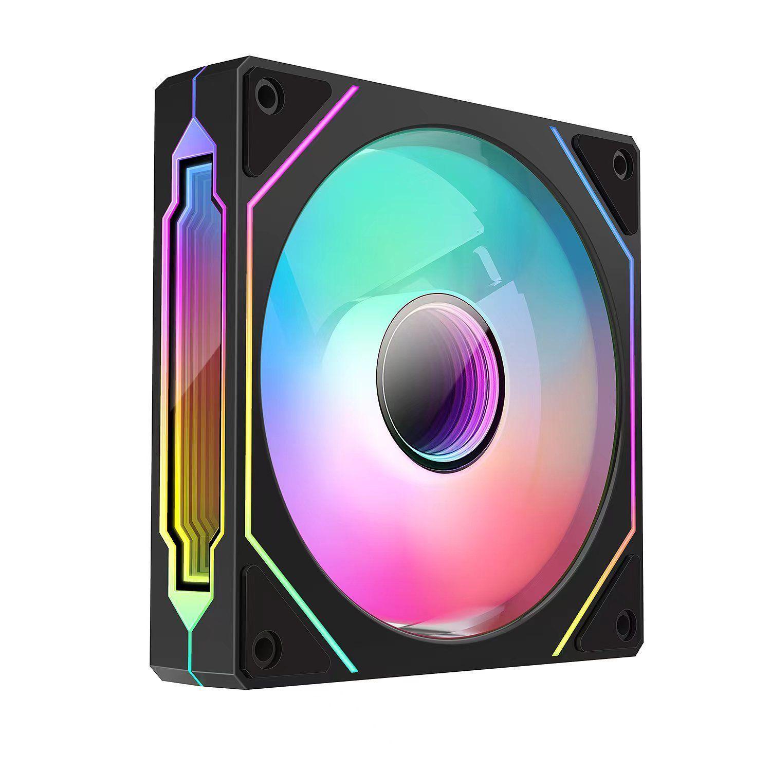 

Prism 4Pro Silent RGB Case Fan, Sea View - 4-Pin Radiator Cooling for Desktop Computers