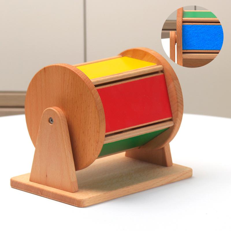 Wooden ball drawer goal box educational toys children's early education intellectual development coin box teaching aids