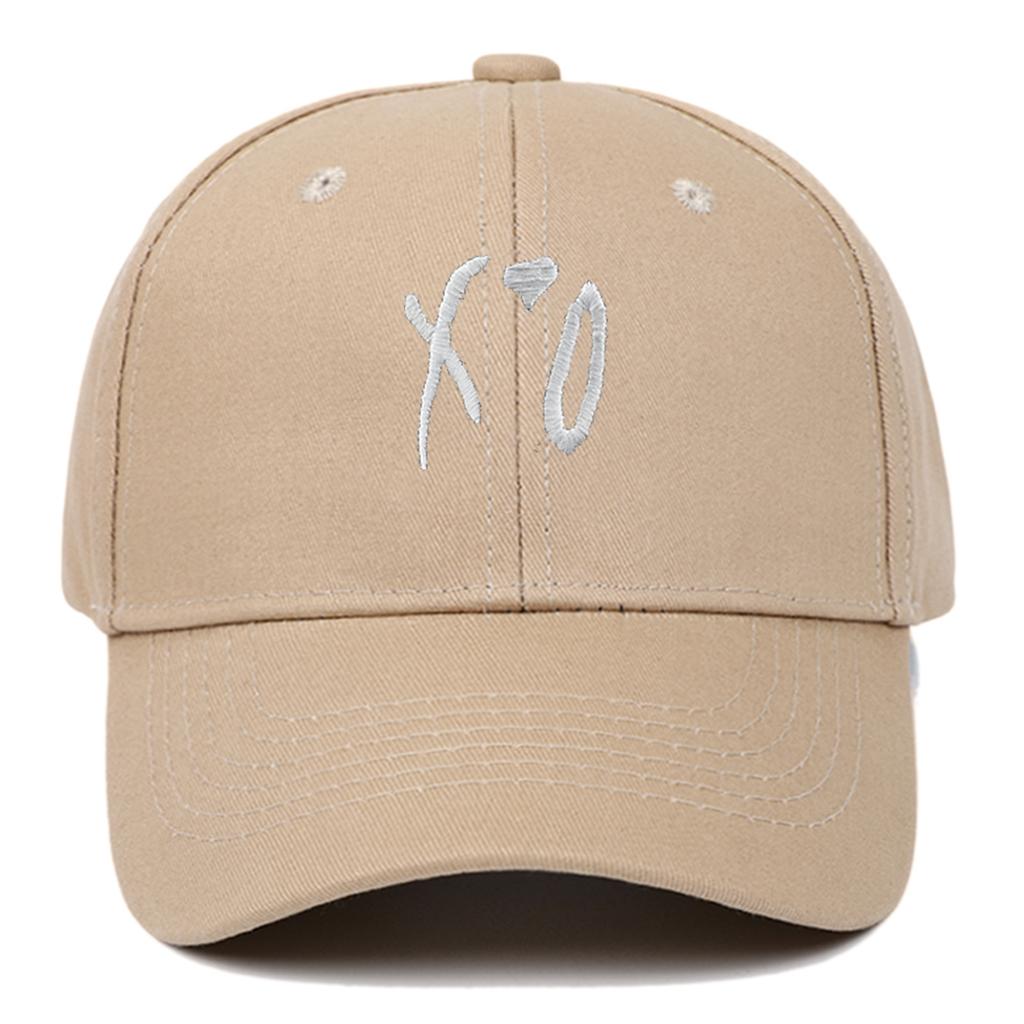 1pc Couple Baseball Cap XO Letters Embroidered Duckbill Hats Outdoor Casual Sports Men Women Sunscreen Baseball Caps for Gifts