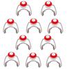 8Pcs Bar Tool Bottles Cap Flip Beer Flip Top Bottle Sealer Lid Durable Wine Stopper