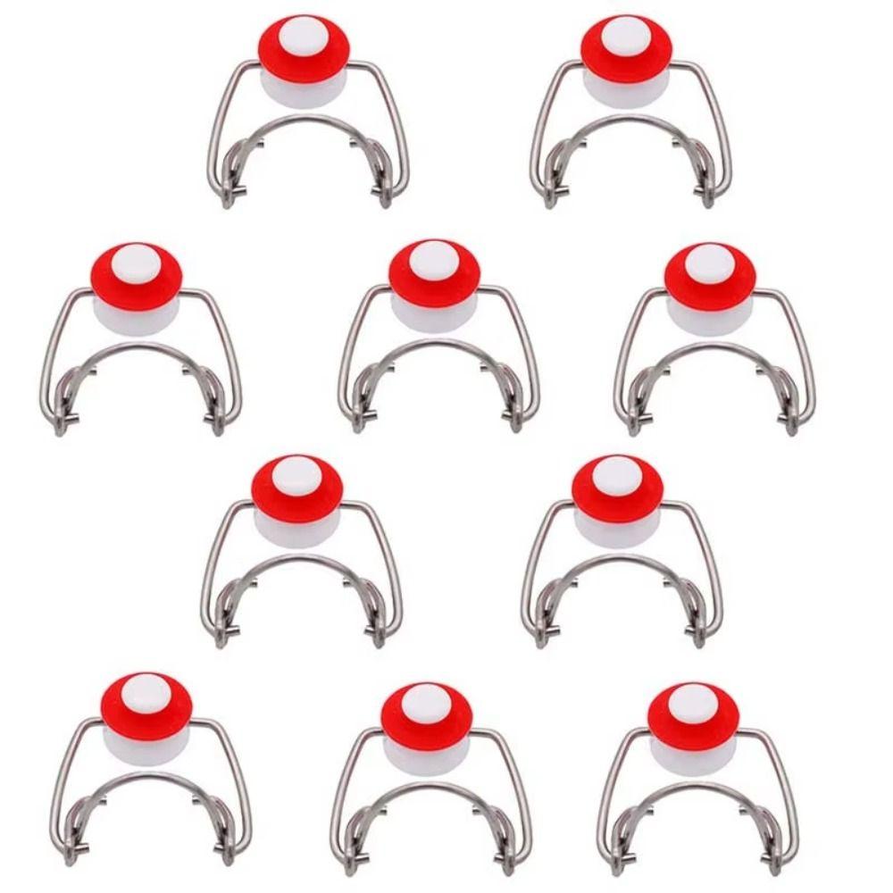 8Pcs Bar Tool Bottles Cap Flip Beer Flip Top Bottle Sealer Lid Durable Wine Stopper