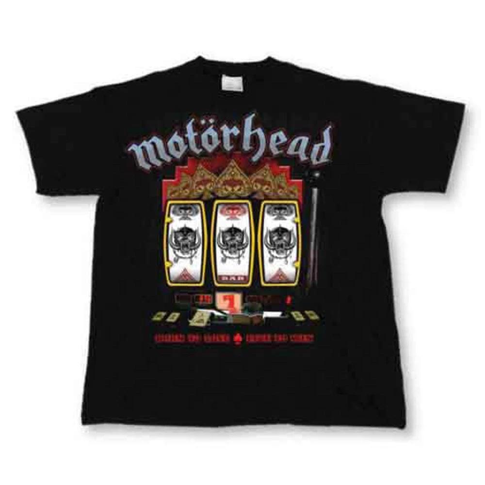 Футболка с логотипом группы Motorhead Slots XL