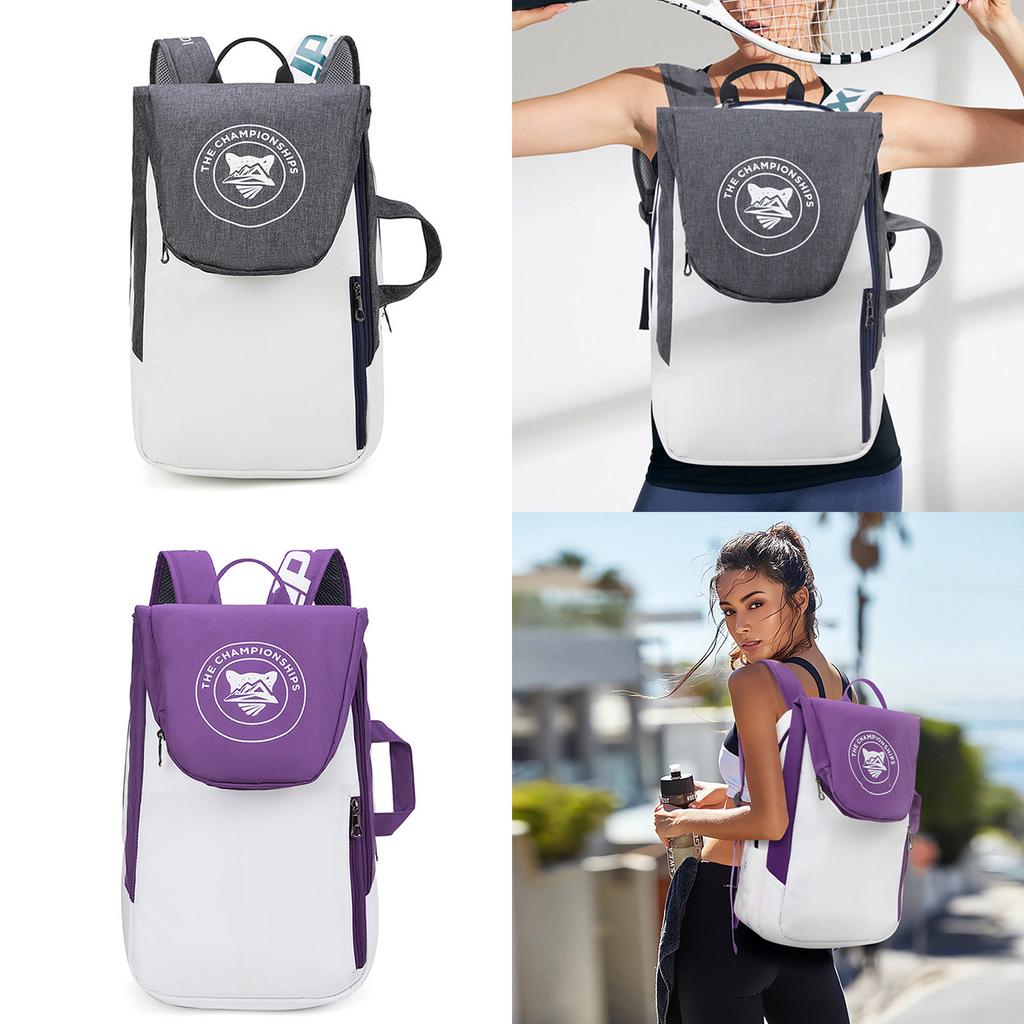 Tenisový batoh Outdoorové sporty Tenisová taška na rakety Přenosná taška na rakety Badmintonová taška na 2 rakety Tenisová kabelka