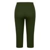Damen Übergröße Lässige Yoga Capri-Leggings mit elastischem Bund Bequeme Dehnbare Sportliche Hosen für den Alltag