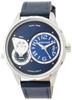 Duel Navy Stainless Quartz Official Men's Watch, Dial, Steel, Movement, 47mm, Warranty, DU47SNV-NV