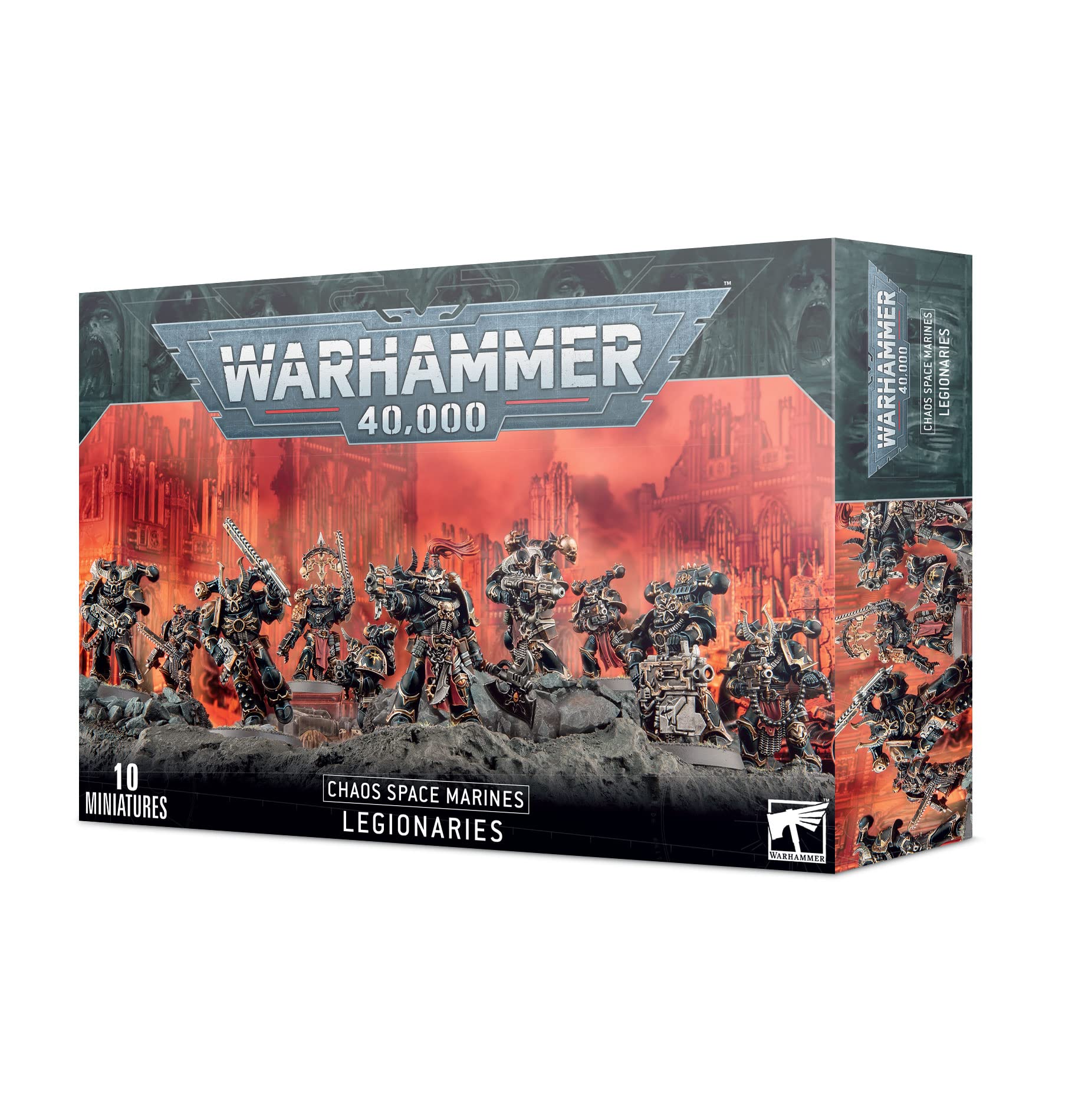 

Игровые фигурки Games Workshop Warhammer Космодесант Хаоса - 40,000 - [10 чёрный