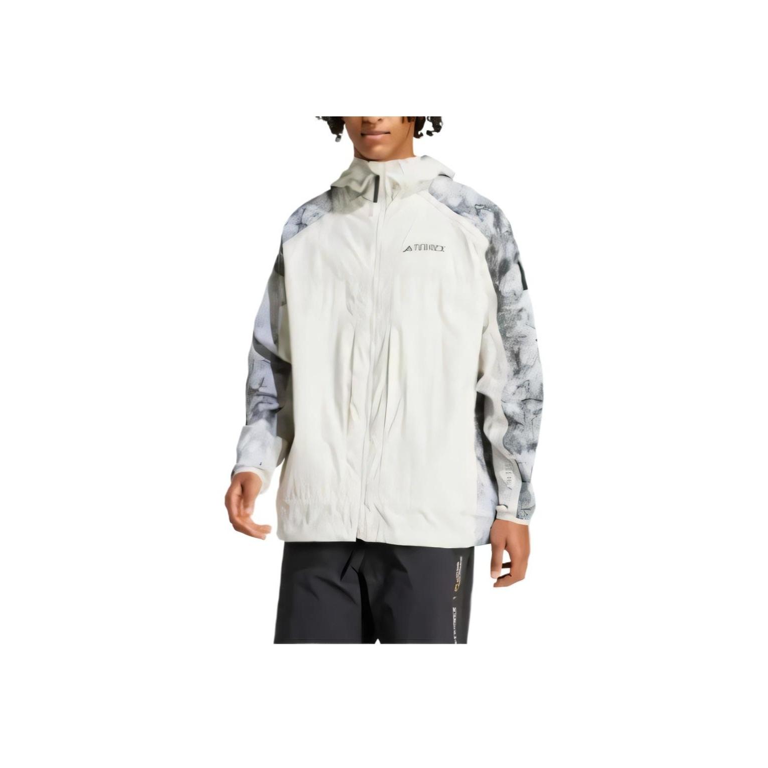 

Adidas X National Geographic Collaboration Terrex Comfortable Fashion Versatile Soft Long Sleeve Windbreaker Men Outerwear Track-Grey JD5838 M