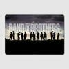 Band Of Brothers Metal Tin Sign Truck Indoor and Outdoor Home Bar Coffee Kitchen Wall Decoration