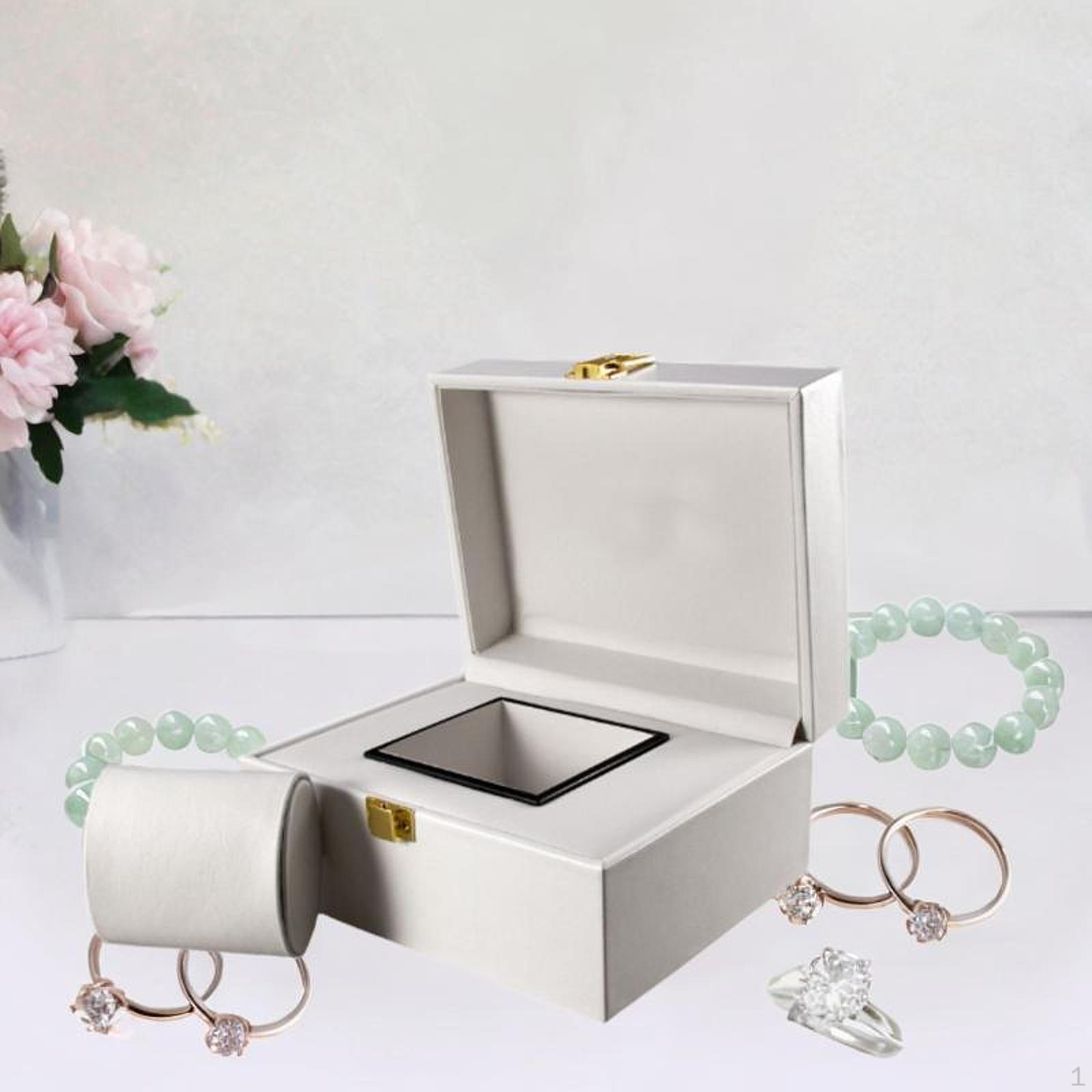 

Відкидний органайзер для годинників, міцний, простий у використанні універсальний футляр для... білий