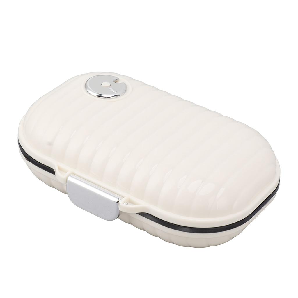 Wöchentlicher Medikamenten-Organizer 7 Fächer Wasserdicht Tragbar Tägliche Medikamentenbox für Fischöle