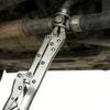 Steel Long Reach Pliers Set Comprising Needle Nose and Round Nose Types for Flexible Automotive Maintenance