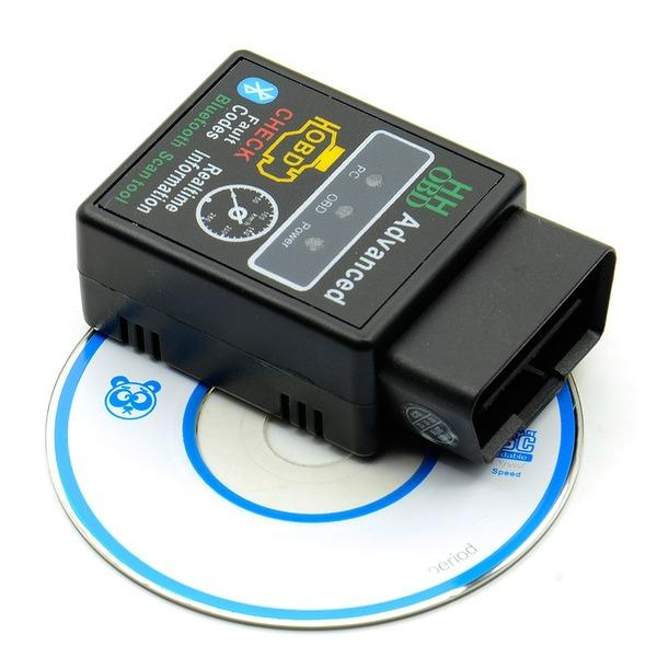 HH OBD ELM327 Bluetooth OBD2 OBDII CAN BUS Skaner Diagnostyczny Samochodu Kontrolka Silnika Adapter Interfejsu Do Android PC